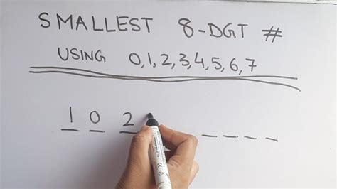 The smallest 8.